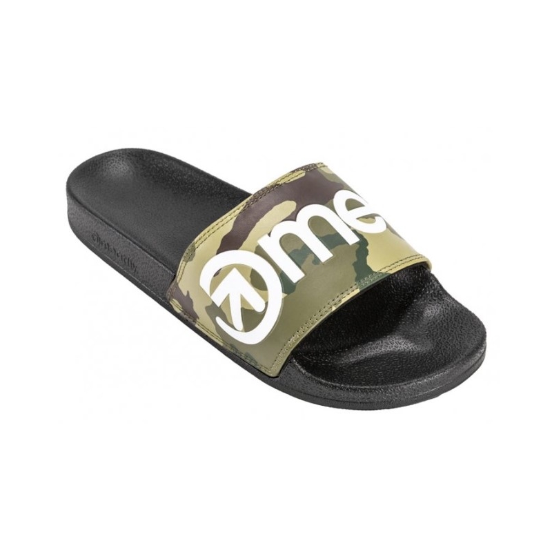 Férfi papucs Húsfű Hudson camo zöld