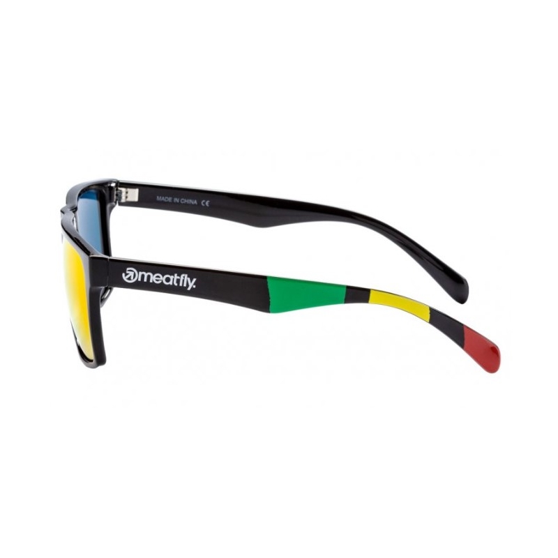 Meatfly Trigger szemüveg fekete-piros