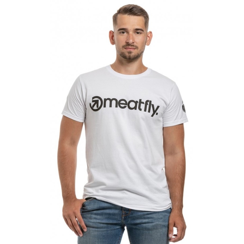 Póló Meatfly 25 Years Csomag fekete, fehér (2 db)