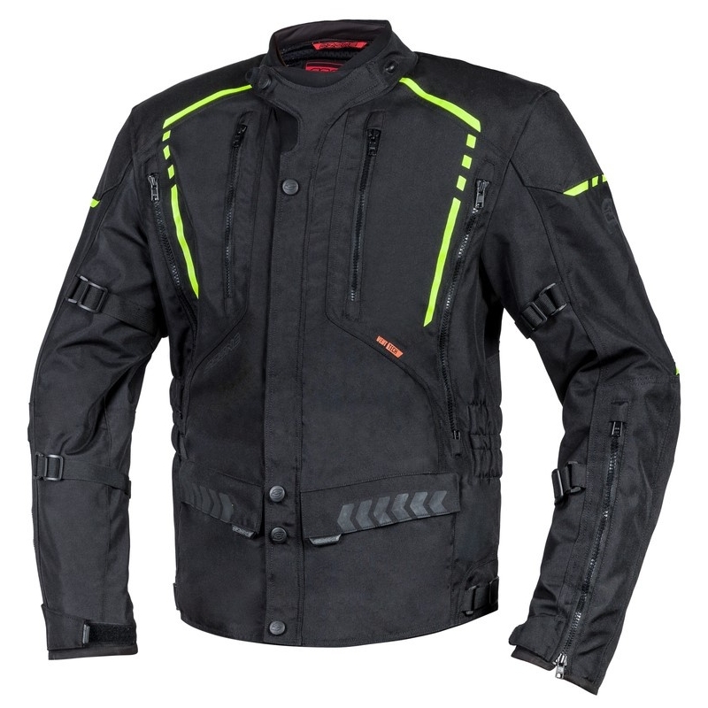 Motoros kabát Ozone Tour II fekete-neon sárga kiárusítás