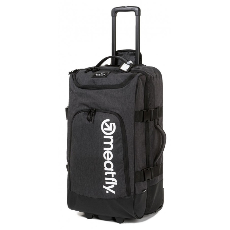 Bőrönd Meatfly Contin 3 fekete