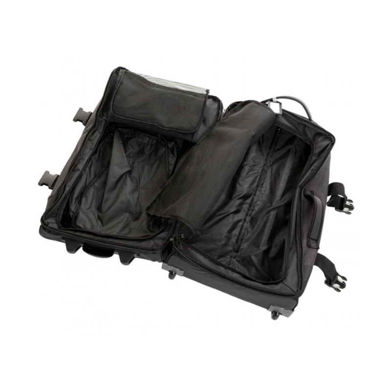 Bőrönd Meatfly Contin 3 fekete