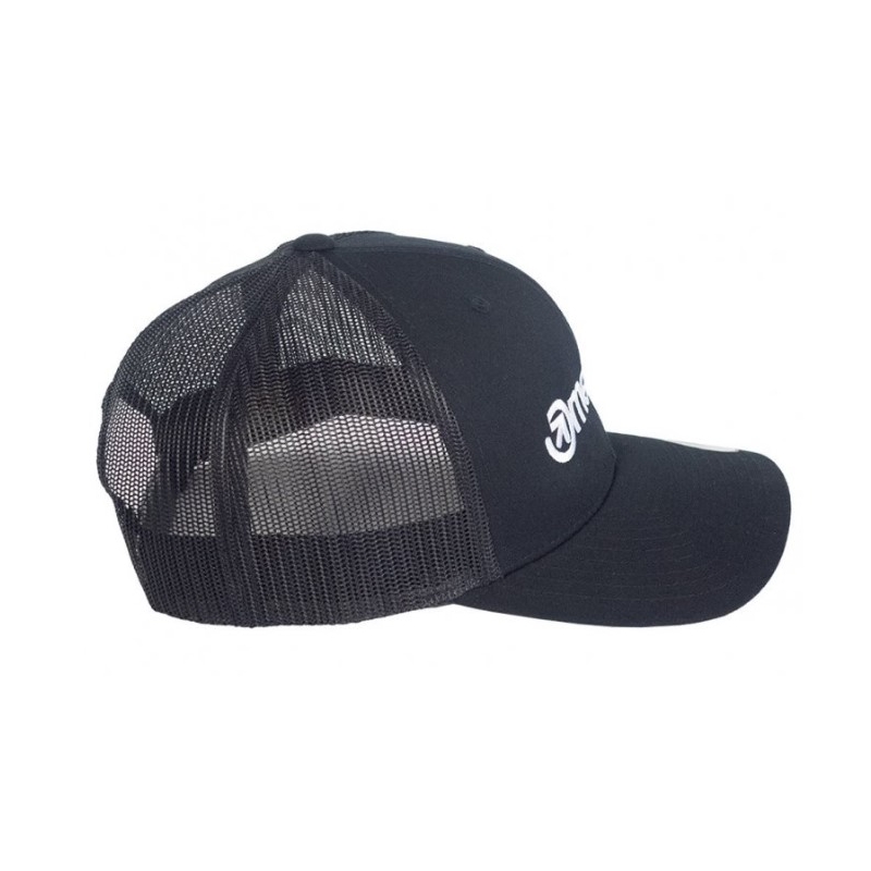 Cap Meatfly logó Trucker Yupoong fekete
