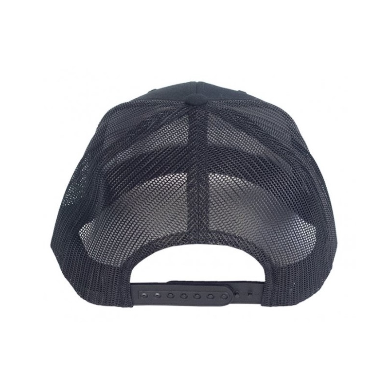 Cap Meatfly logó Trucker Yupoong fekete