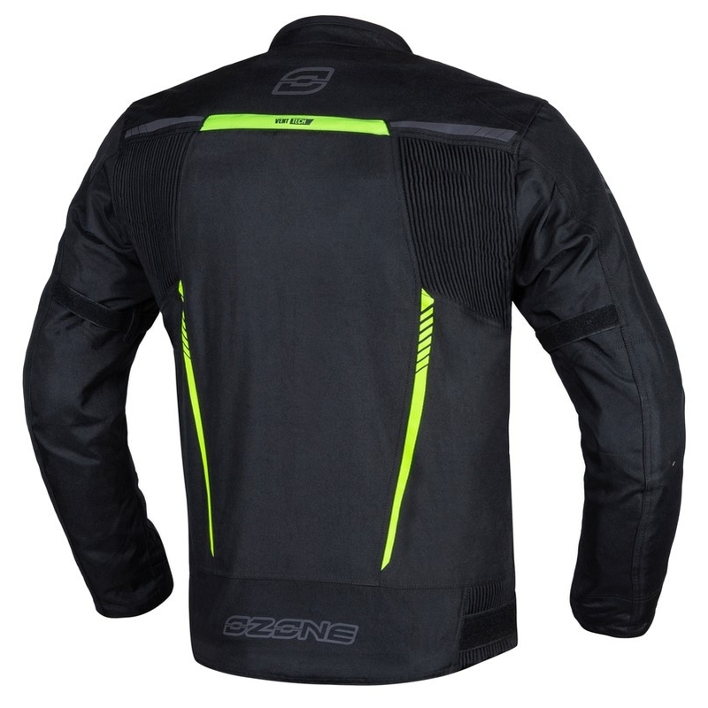 Ozone Delta IV motoros kabát fekete-fluo sárga