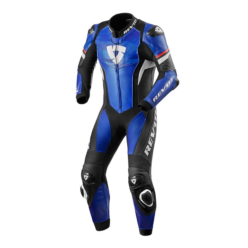 Egyrészes motoros öltöny Revit Hyperspeed kék-fekete kiárusítás
