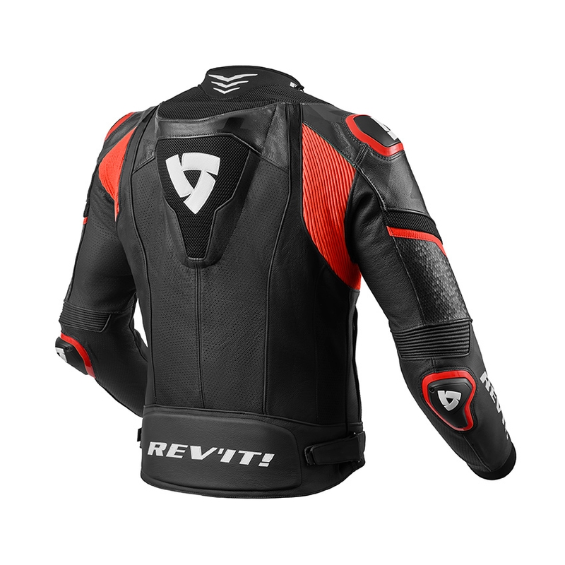 Motoros kabát Revit Hyperspeed Pro fekete-neonvörös kiárusítás
