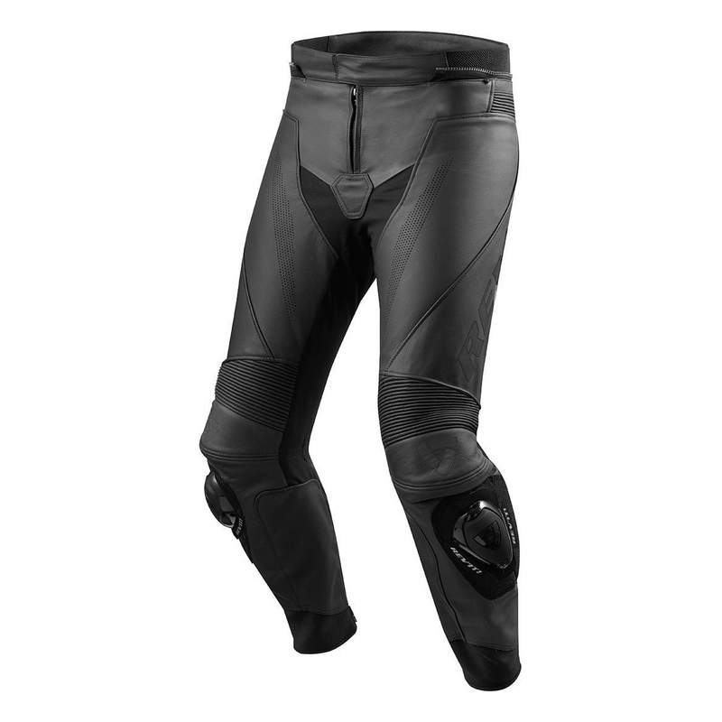 Bőr motoros nadrág Revit Vertex GT fekete akció kiárusítás