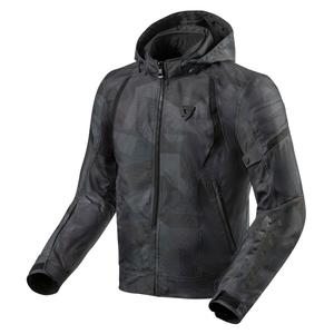 Revit Flare 2 motoros kabát  fekete-szürke