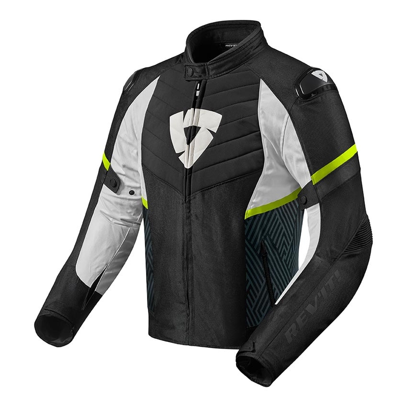 Motoros kabát Revit Arc H2O fekete-neon sárga kiárusítás