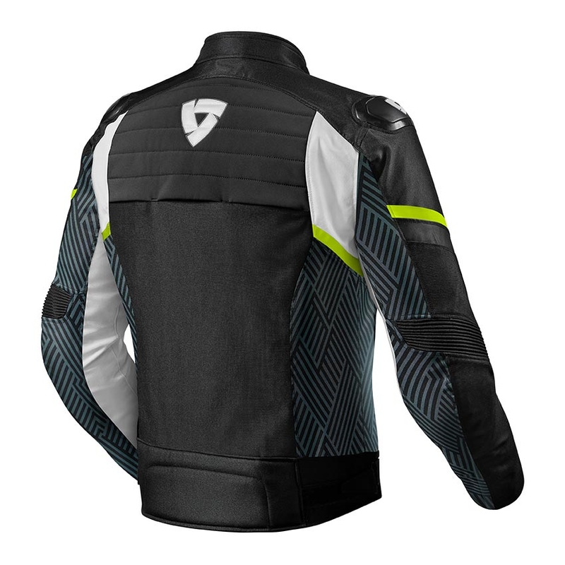 Motoros kabát Revit Arc H2O fekete-neon sárga kiárusítás