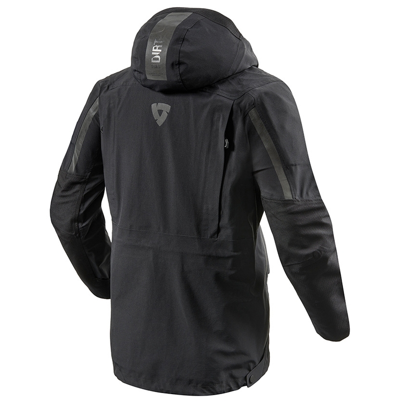 Revit Smock Blackwater motoros kabát fekete kiárusítás