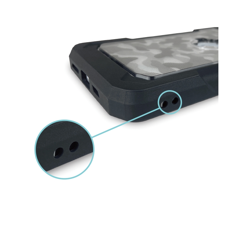 Kryt telefonu s držákem CUBE X-Guard pro Apple iPhone 12/12 Pro Max camo výprodej