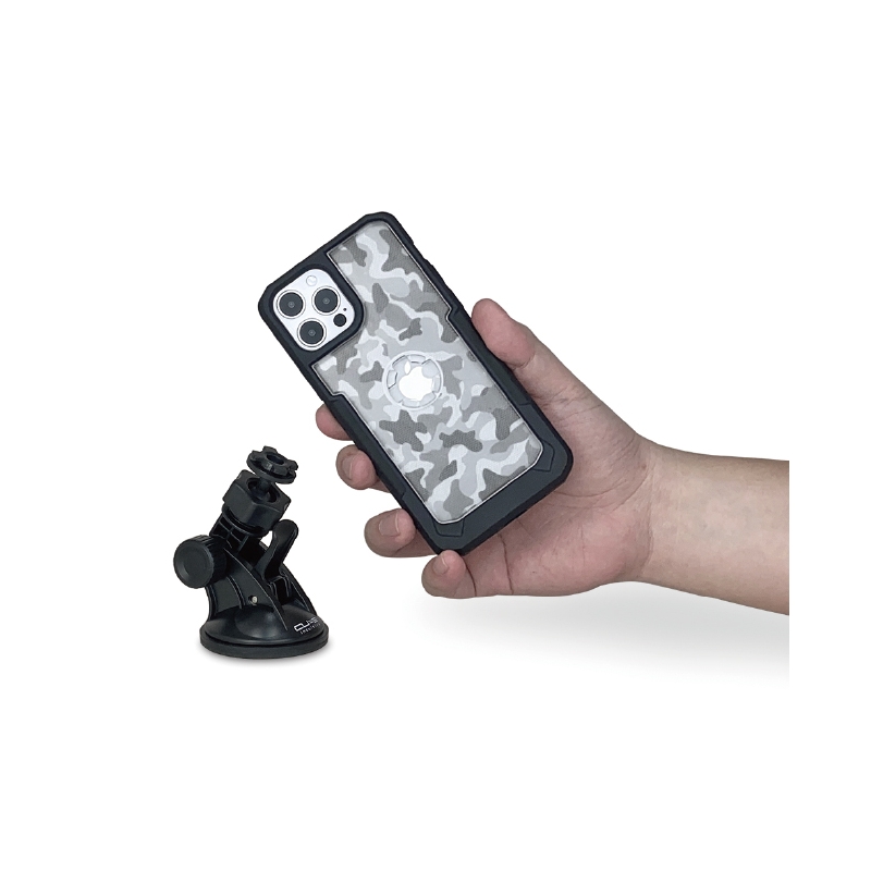 Kryt telefonu s držákem CUBE X-Guard pro Apple iPhone 12/12 Pro Max camo výprodej