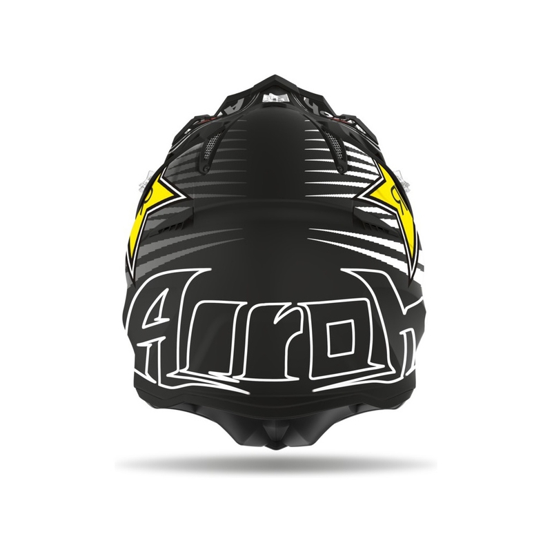 Airoh Aviator ACE Rockstar 2021 Motocross sisak szürke - fekete