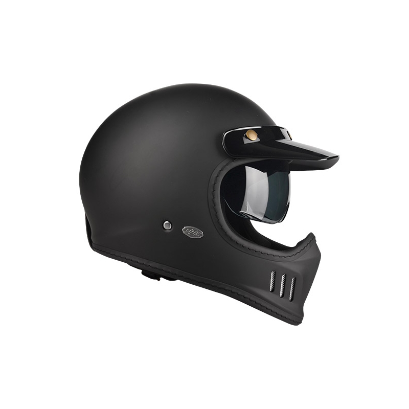 Lazer Cross TT Z-Line motoros sisak fekete matt