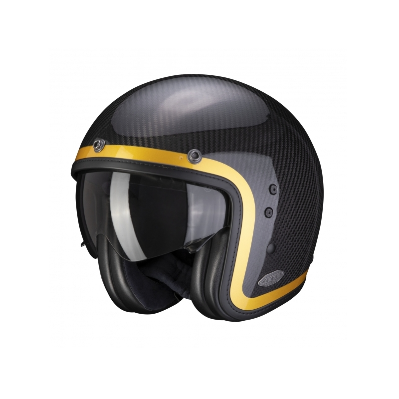 Scorpion Belfast Carbon Lofty Open sisak fekete-arany