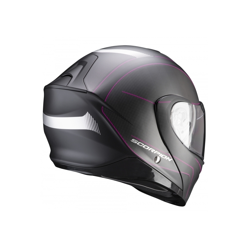 Felnyitható sisak Scorpion EXO-930 Cielo fekete-rózsaszín