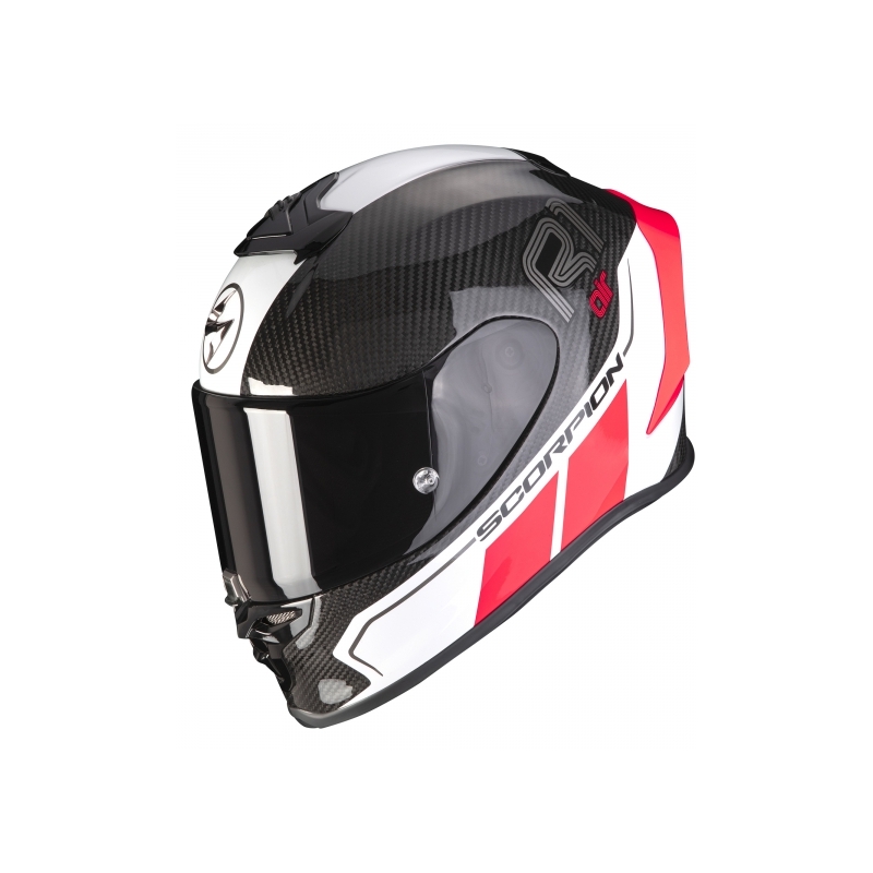 Scorpion EXO-R1 Carbon Air Corpus II zárt bukósisak fekete-fluo piros