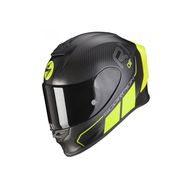 Scorpion EXO-R1 Carbon Air Corpus II zárt bukósisak fekete-neon sárga matt
