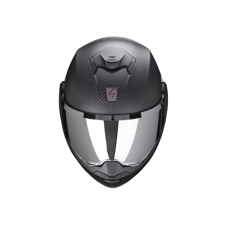 Felnyitható sisak Scorpion EXO-TECH Carbon matt fekete