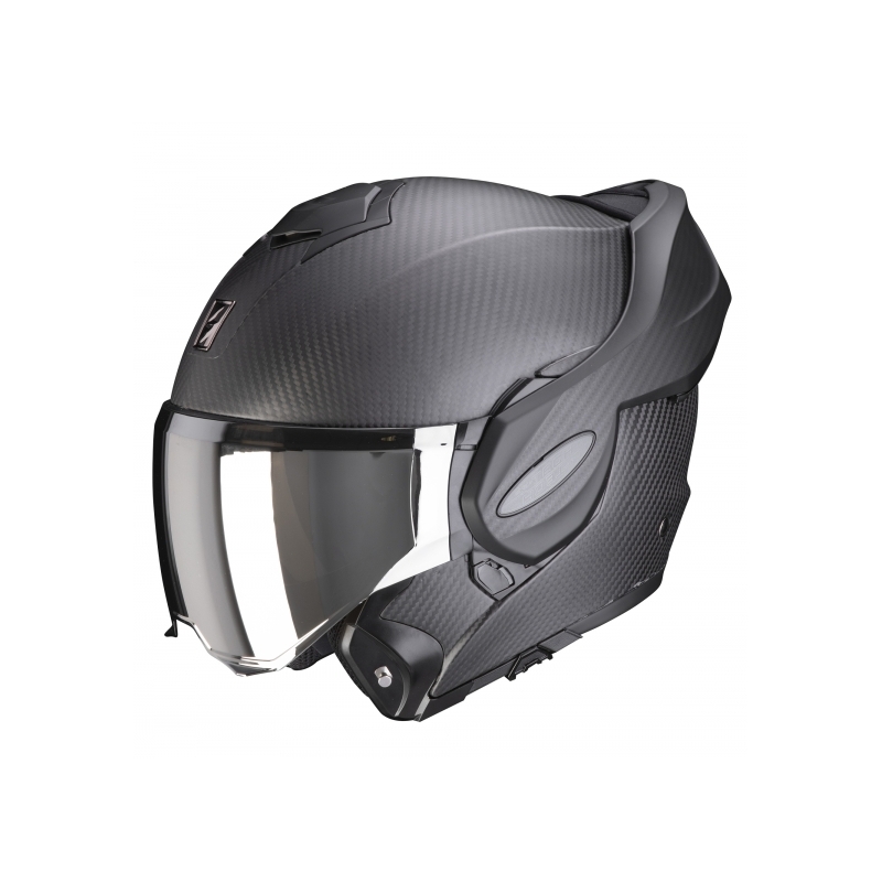Felnyitható sisak Scorpion EXO-TECH Carbon matt fekete