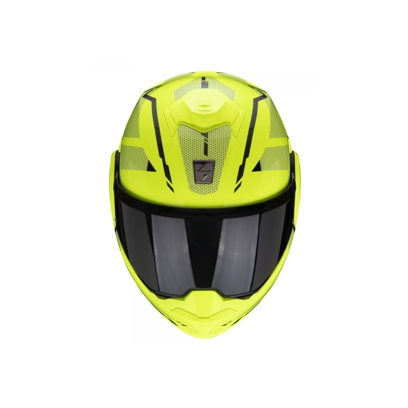Flip sisak Scorpion EXO-TECH Square fluo sárga