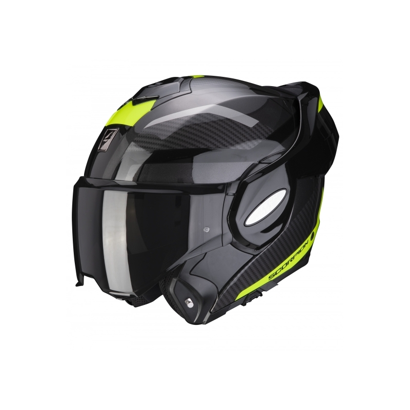 Flip sisak Scorpion EXO-TECH Trap fekete-fluo sárga