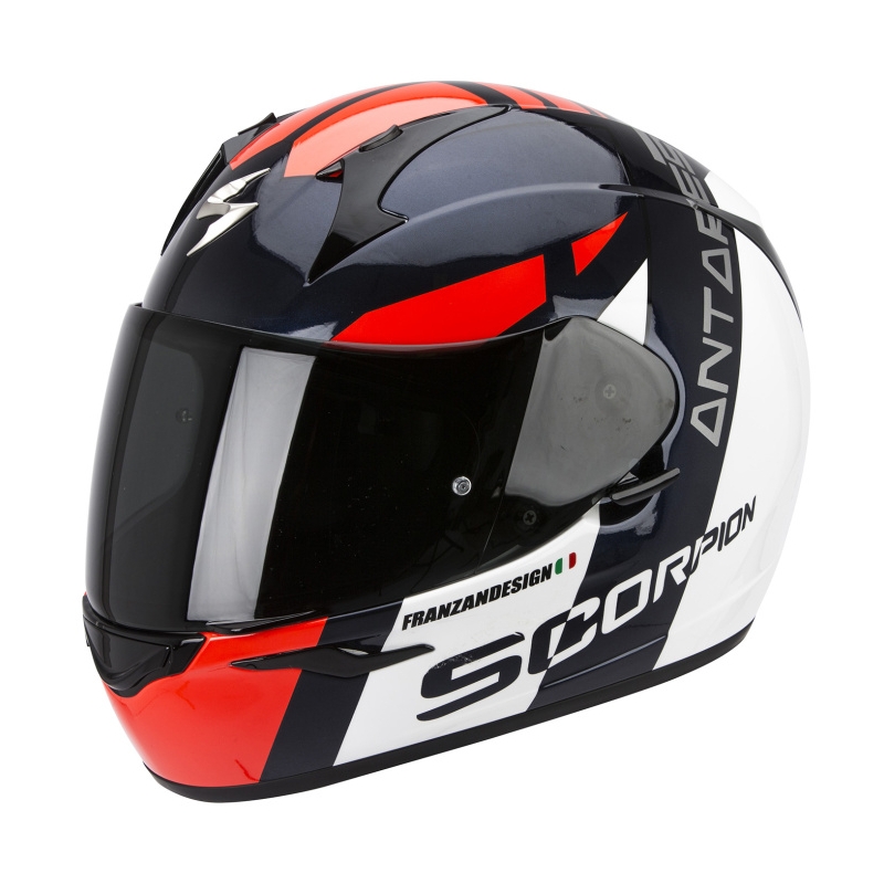 Motorkerékpár integrált sisak Scorpion EXO-410 Air Antares fekete-piros eladó kiárusítás
