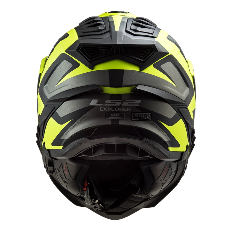 Enduro sisak LS2 MX701 Explorer Alter fekete-szürke-neon sárga