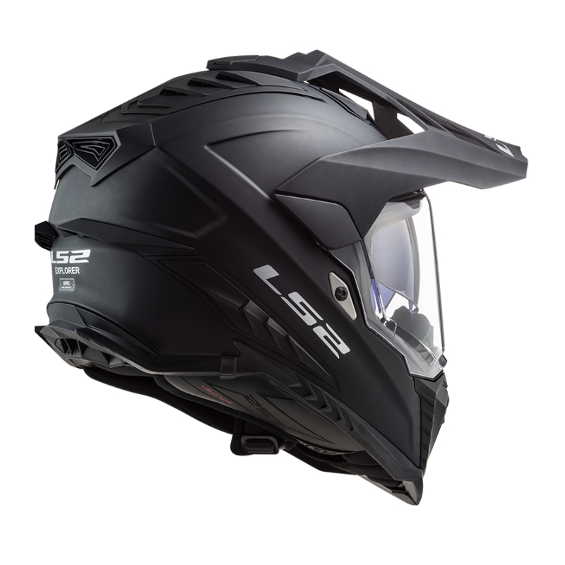Enduro sisak LS2 MX701  Explorer Solid fekete