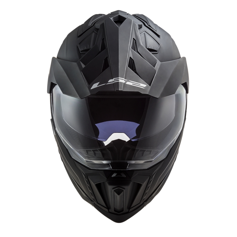 Enduro sisak LS2 MX701  Explorer Solid fekete