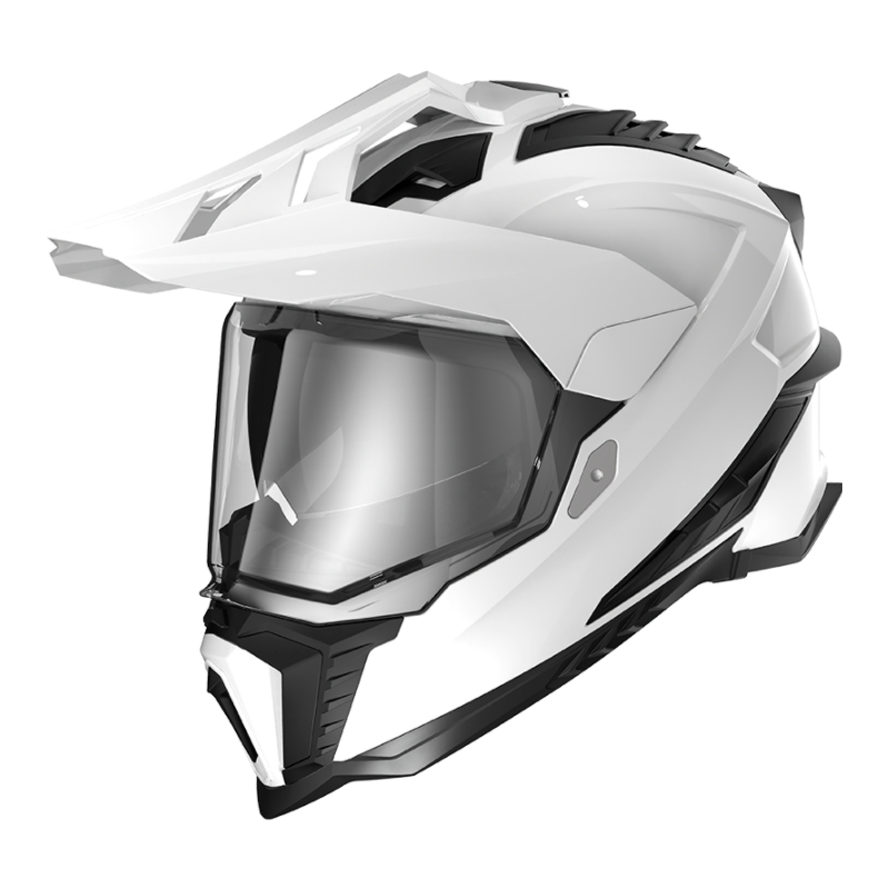 Enduro sisak LS2 MX701 Explorer Egyszínű fehér