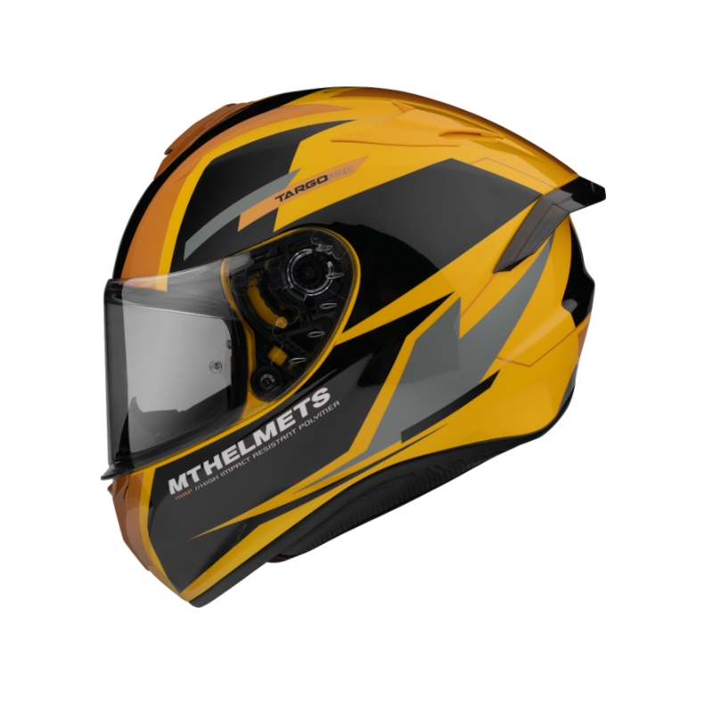 Integrált motoros sisak MT FF106 Pro Targo Pro Sound narancs-fekete-szürke