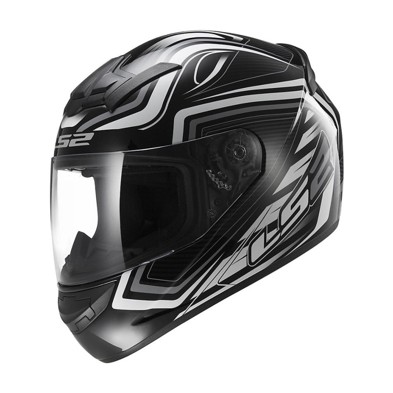 Motoros sisak LS2 FF352 ROOKIE Ranger fekete-fehér akció kiárusítás