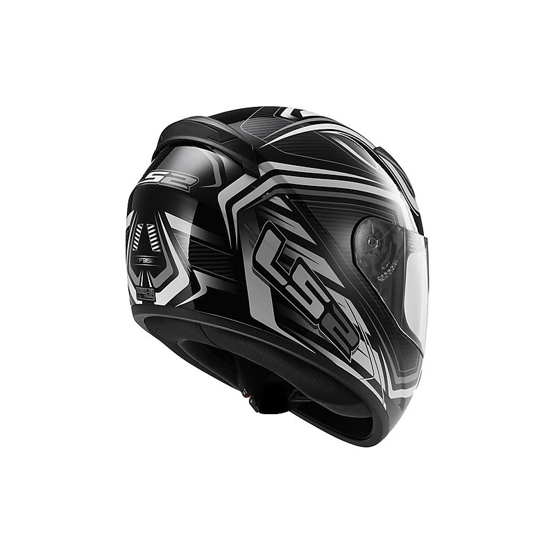 Motoros sisak LS2 FF352 ROOKIE Ranger fekete-fehér akció kiárusítás