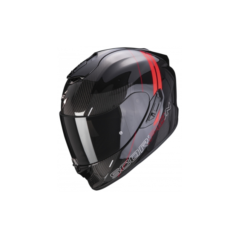 Zárt sisak Scorpion EXO-1400 Carbon Air Drik fekete-piros