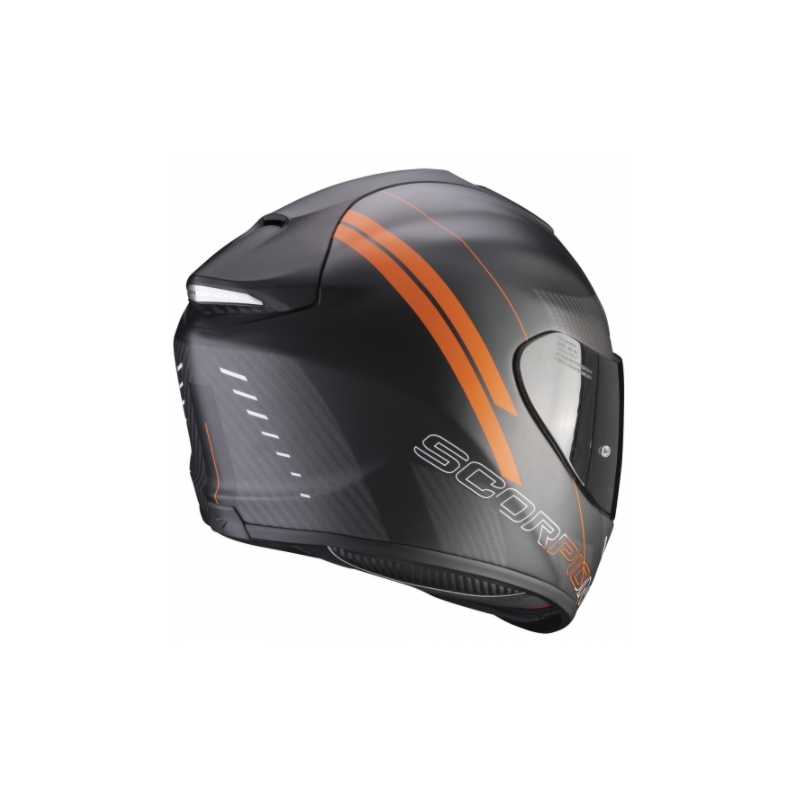 Integrált sisak Scorpion EXO-1400 Carbon Air Drik fekete-narancs