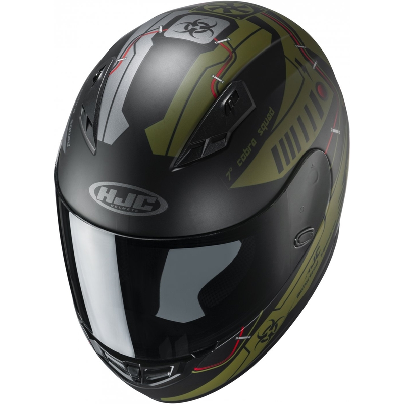 Beépített motoros sisak HJC CS-15 Tarex MC45SF eladás kiárusítás