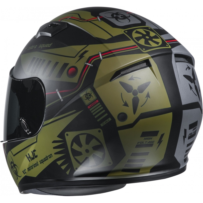Beépített motoros sisak HJC CS-15 Tarex MC45SF eladás kiárusítás