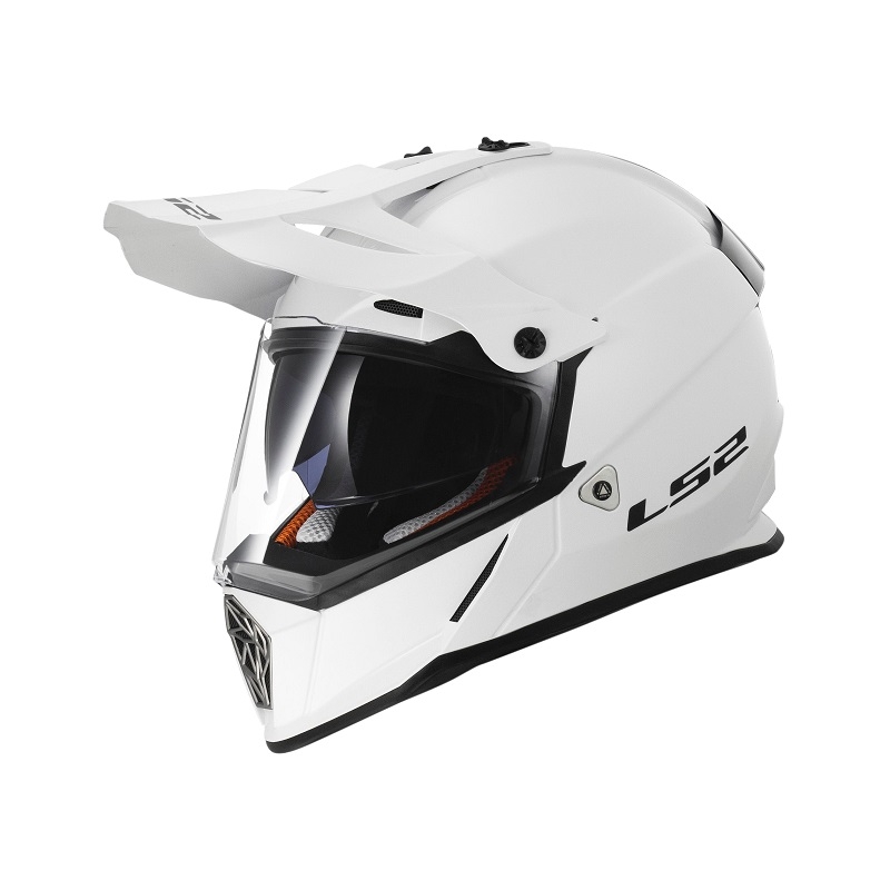 Enduro sisak LS2 MX436 Pioneer fehér