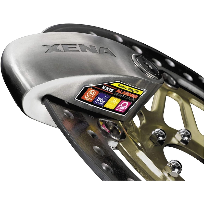 Tárcsafék zár XENA XX15 Bluetooth ezüst