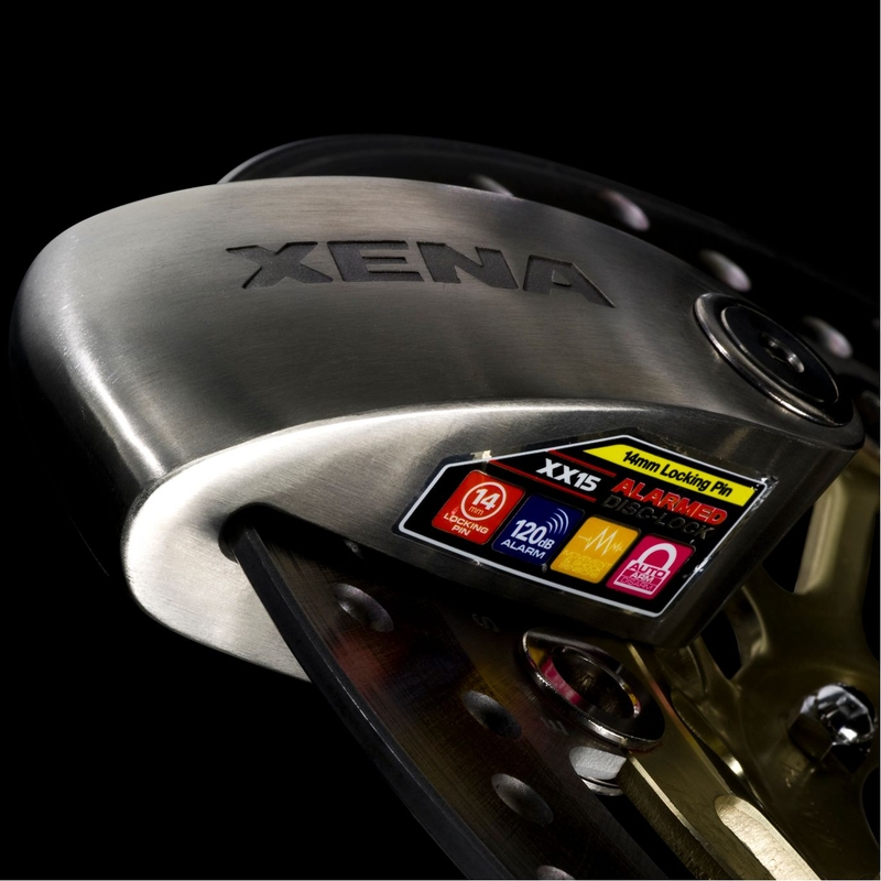 Tárcsafék zár XENA XX15 Bluetooth ezüst