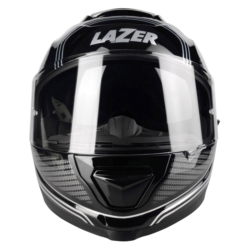 Integrált motoros sisak Lazer Rafale SR Darkside fekete-szürke