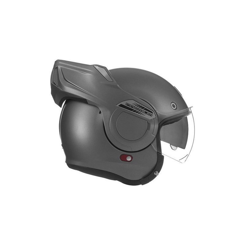 Flip sisak a NOX PREMIUM Stratos motorkerékpárhoz ezüst matt