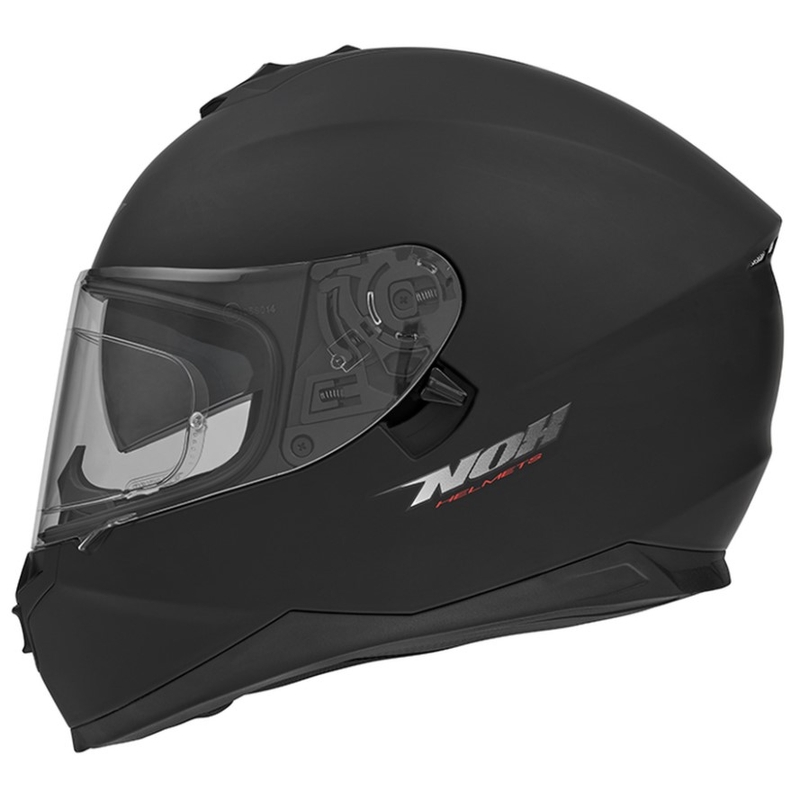 Integrált motorkerékpár sisak NOX N302 fekete matt