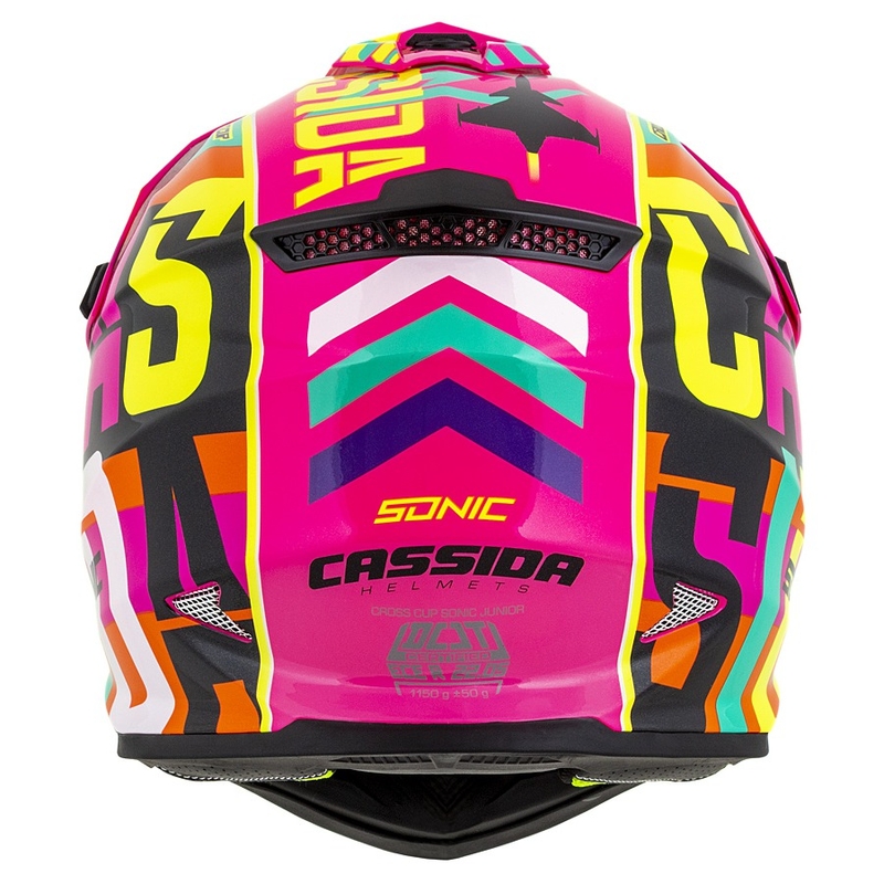 Cassida Cross Kupa Sonic Junior gyerek motocross sisak többszínű