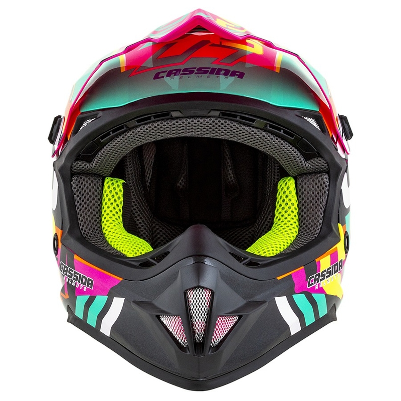 Cassida Cross Kupa Sonic Junior gyerek motocross sisak többszínű