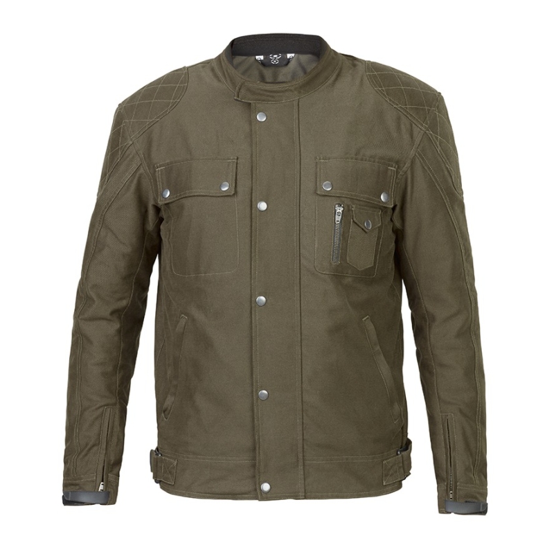 Motoros kabát 4SQUARE Freeman khaki zöld