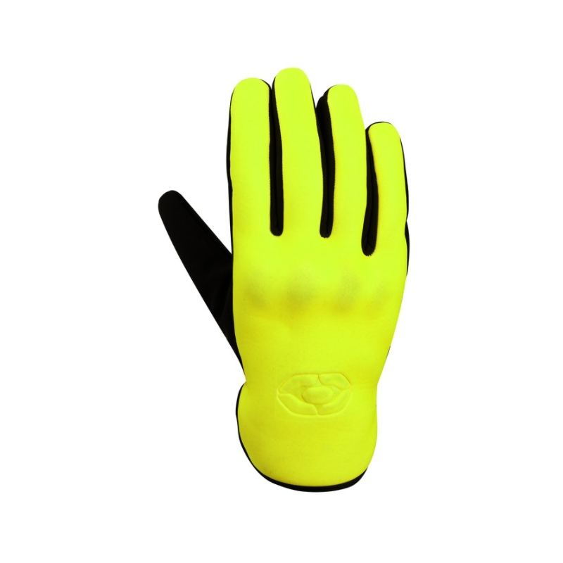 Motoros kesztyűk 4SQUARE Neo fluo sárga